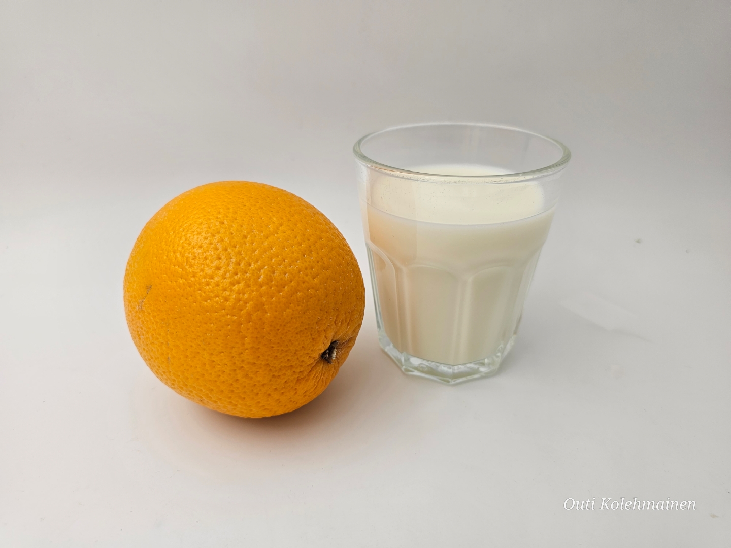 maito ja appelsiini